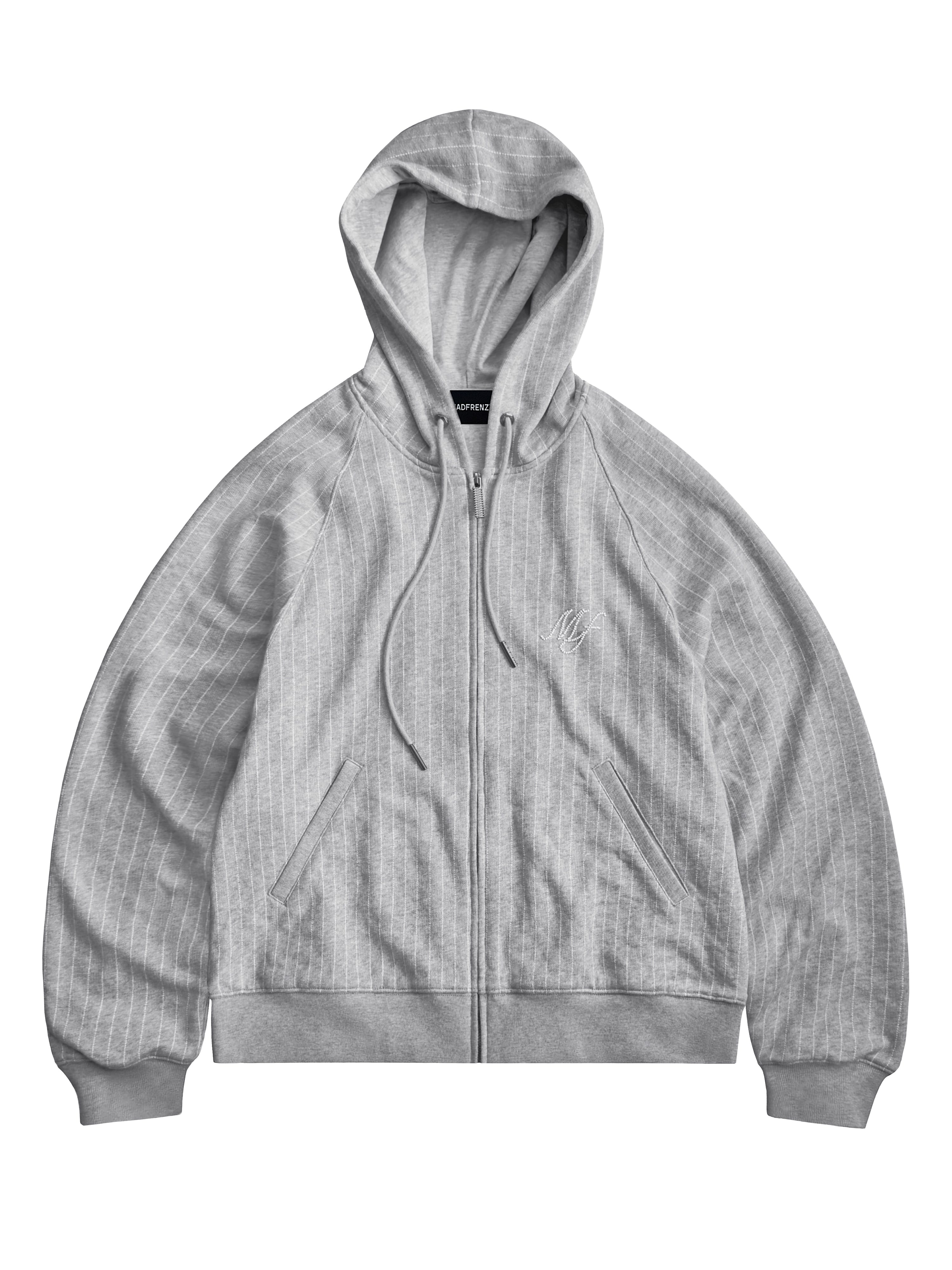 PINSTRIPE Hoodie [grey]