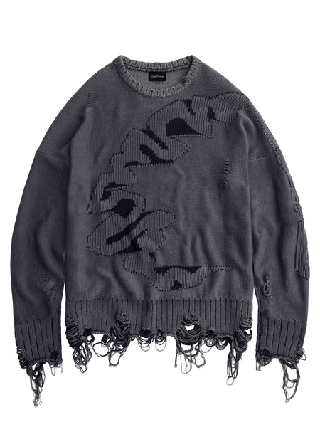 CORTEX Grunge Sweater [dark] – MADFRENZY