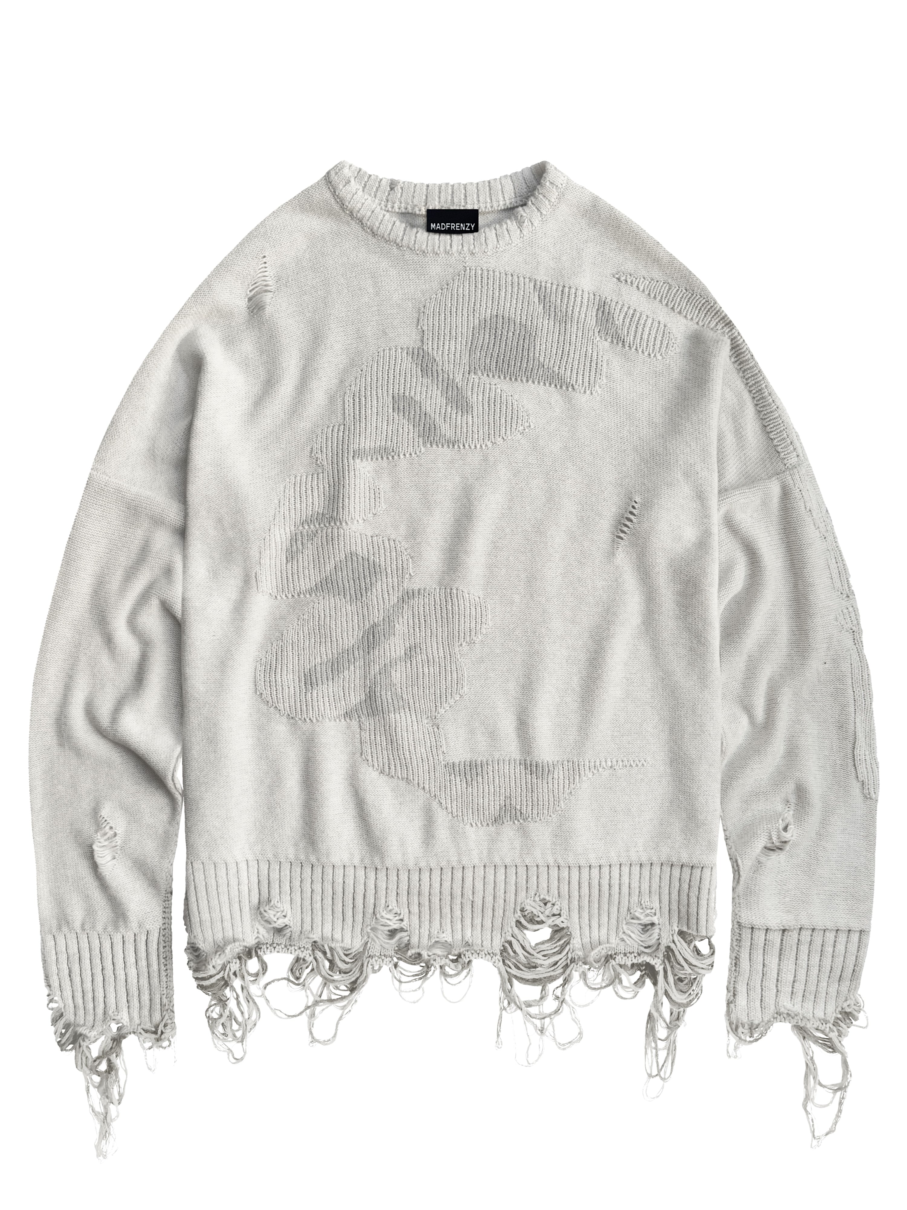 CORTEX Grunge Sweater [white]