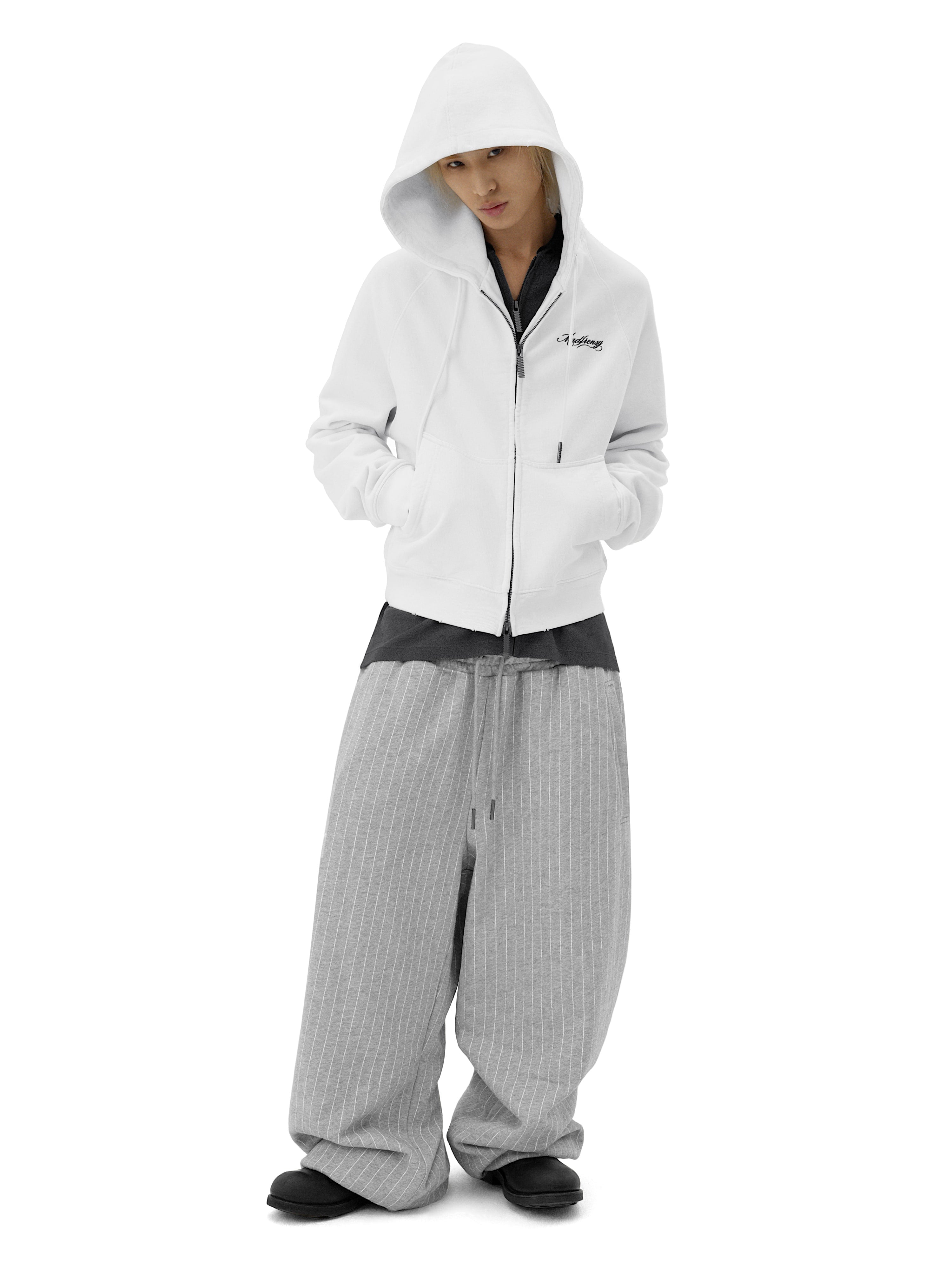 SPIKED Zip-Up Hoodie [сhess] – MADFRENZY