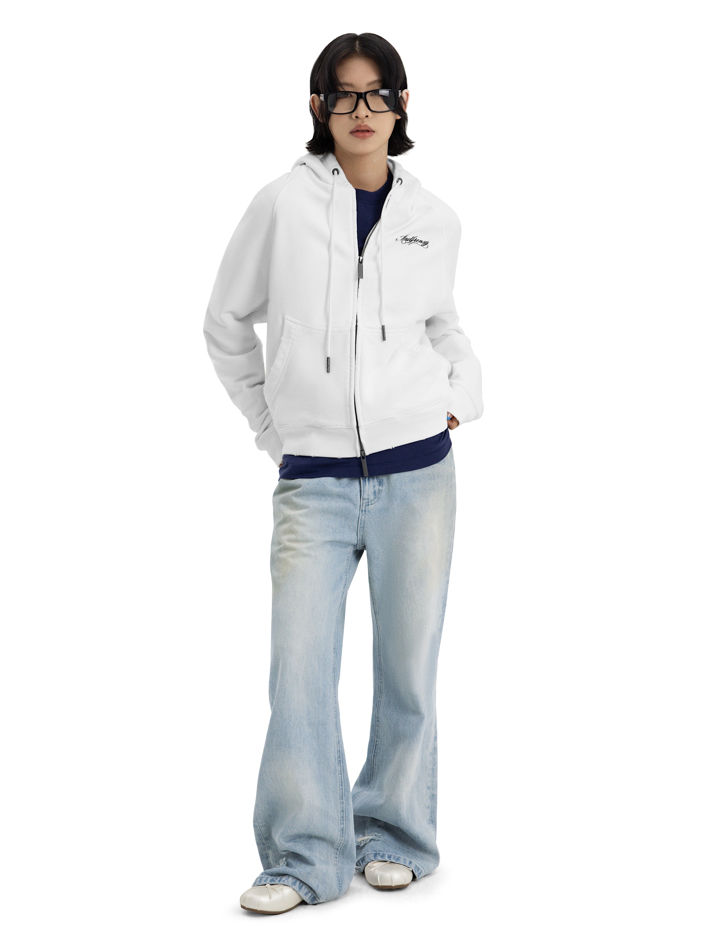 WHITE Hoodie – MADFRENZY