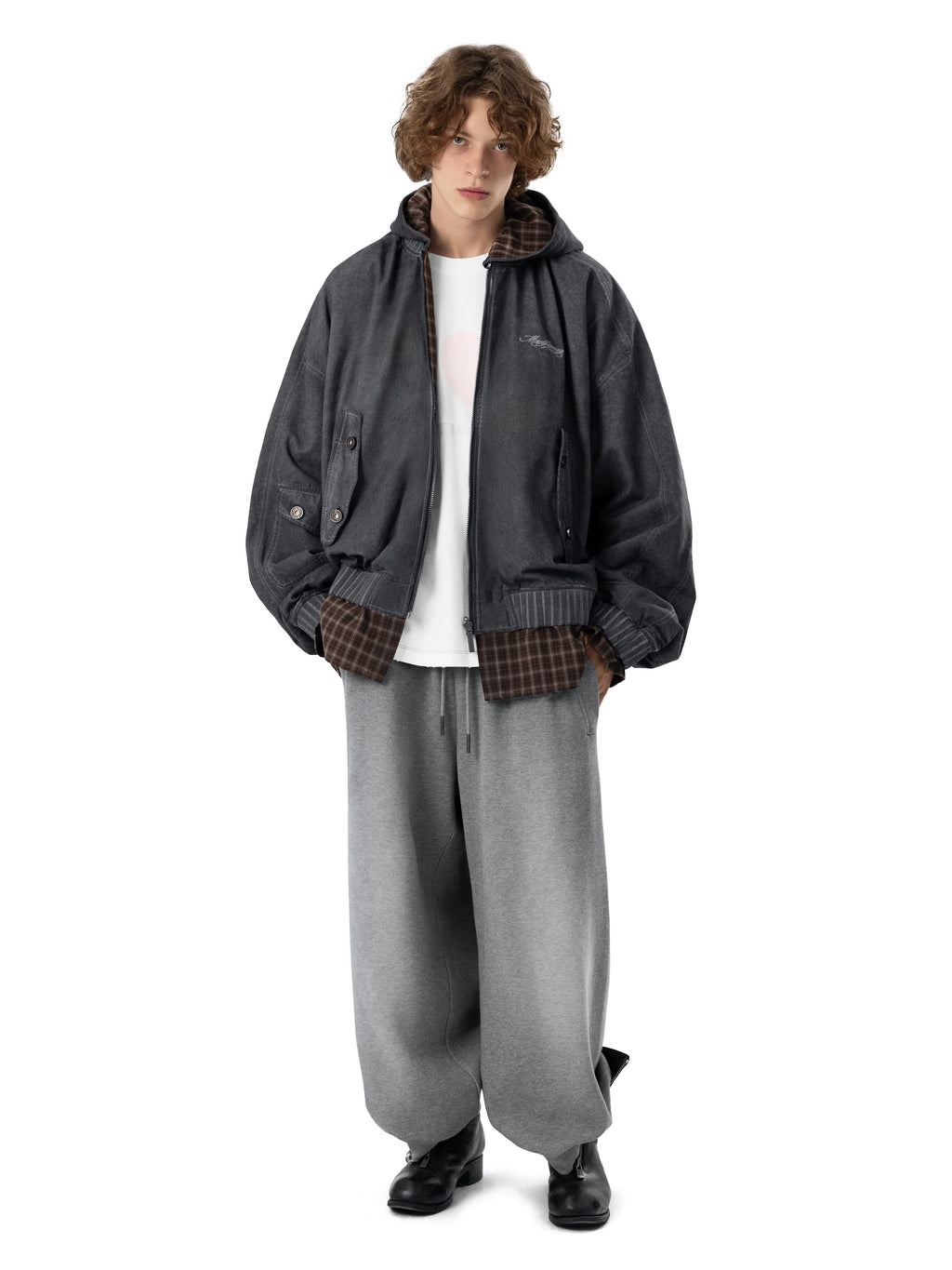 OVERSIZED Hooded Bomber