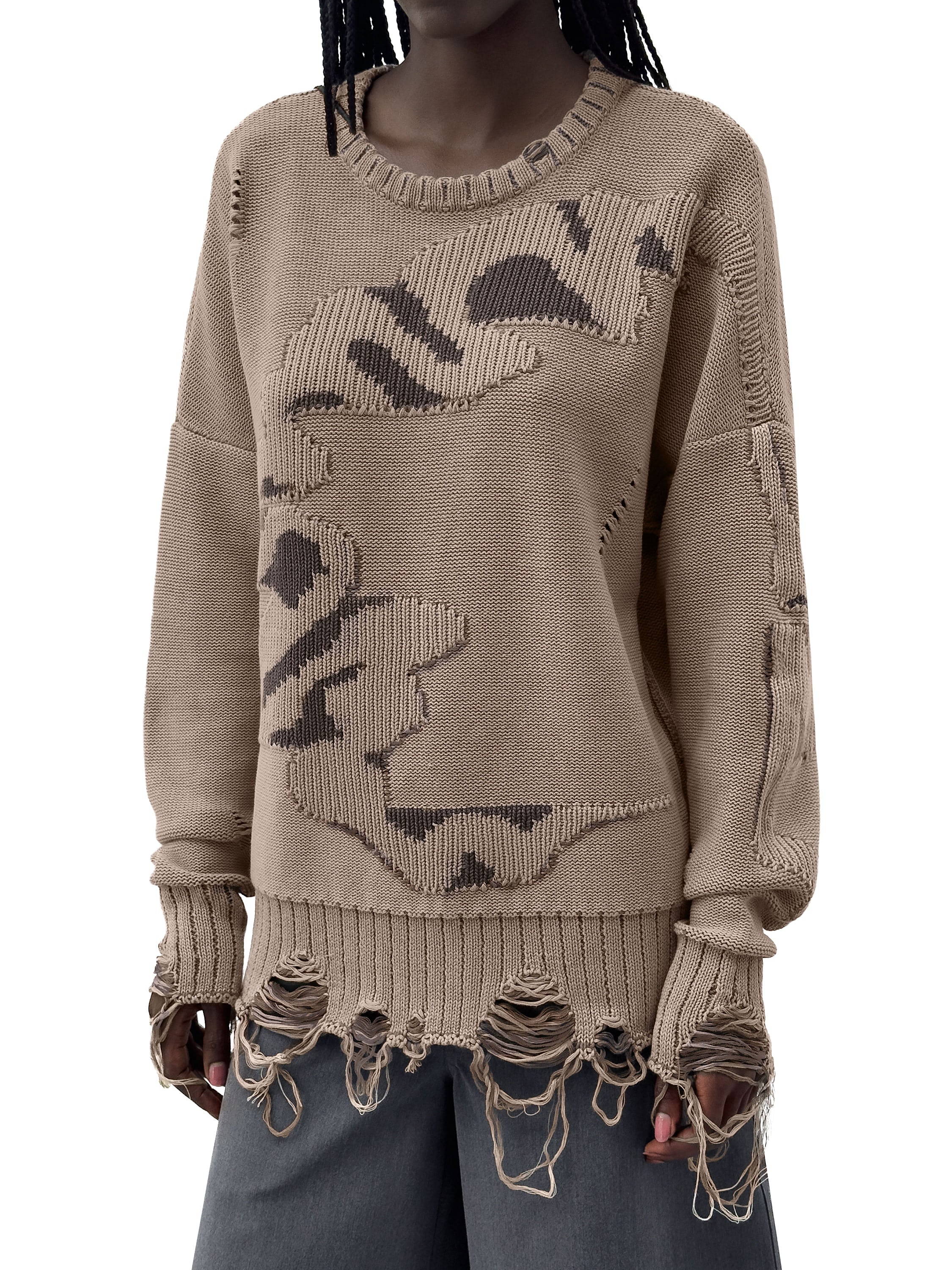 CORTEX Grunge Sweater [sand]