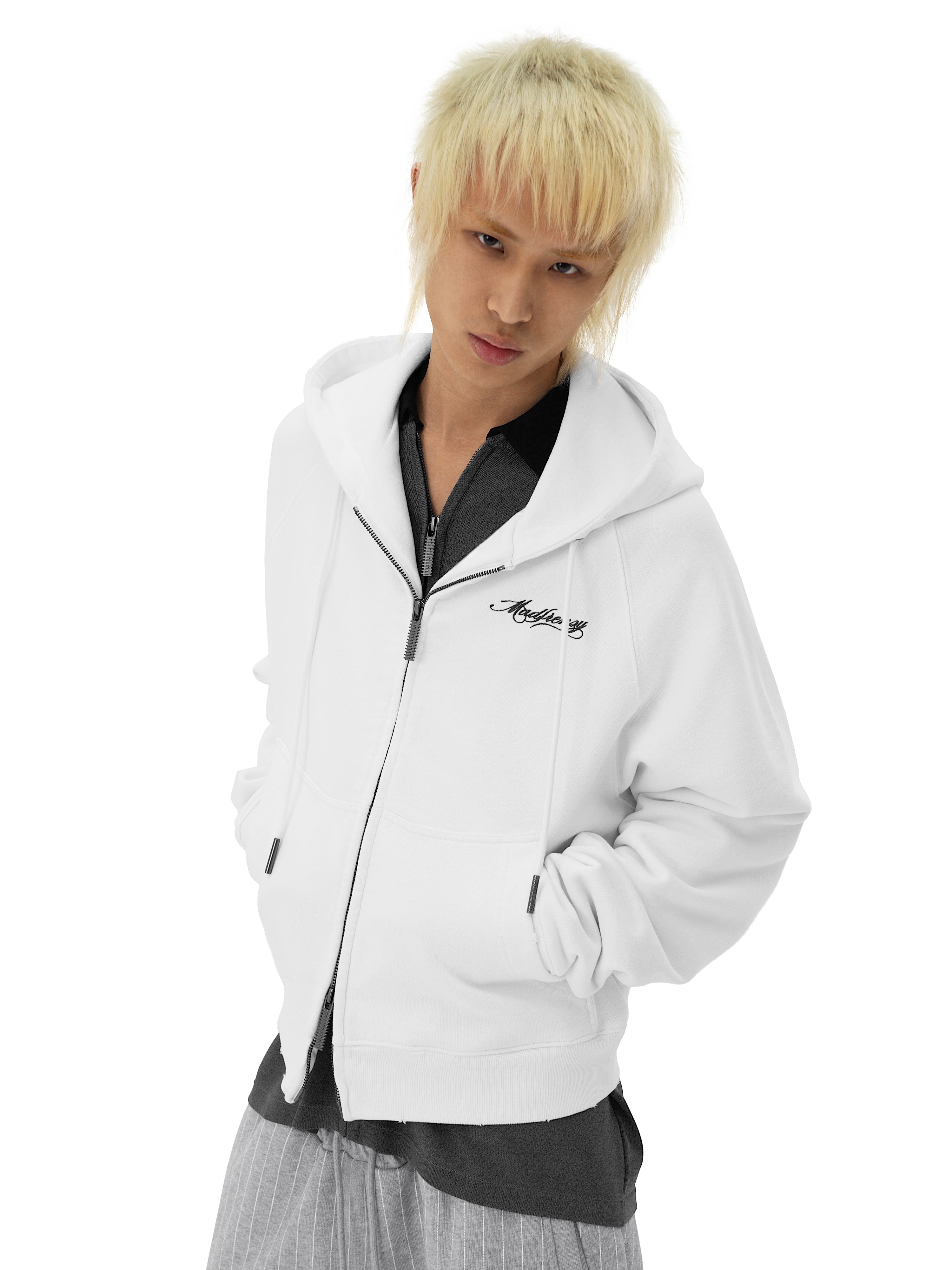 WHITE Hoodie – MADFRENZY