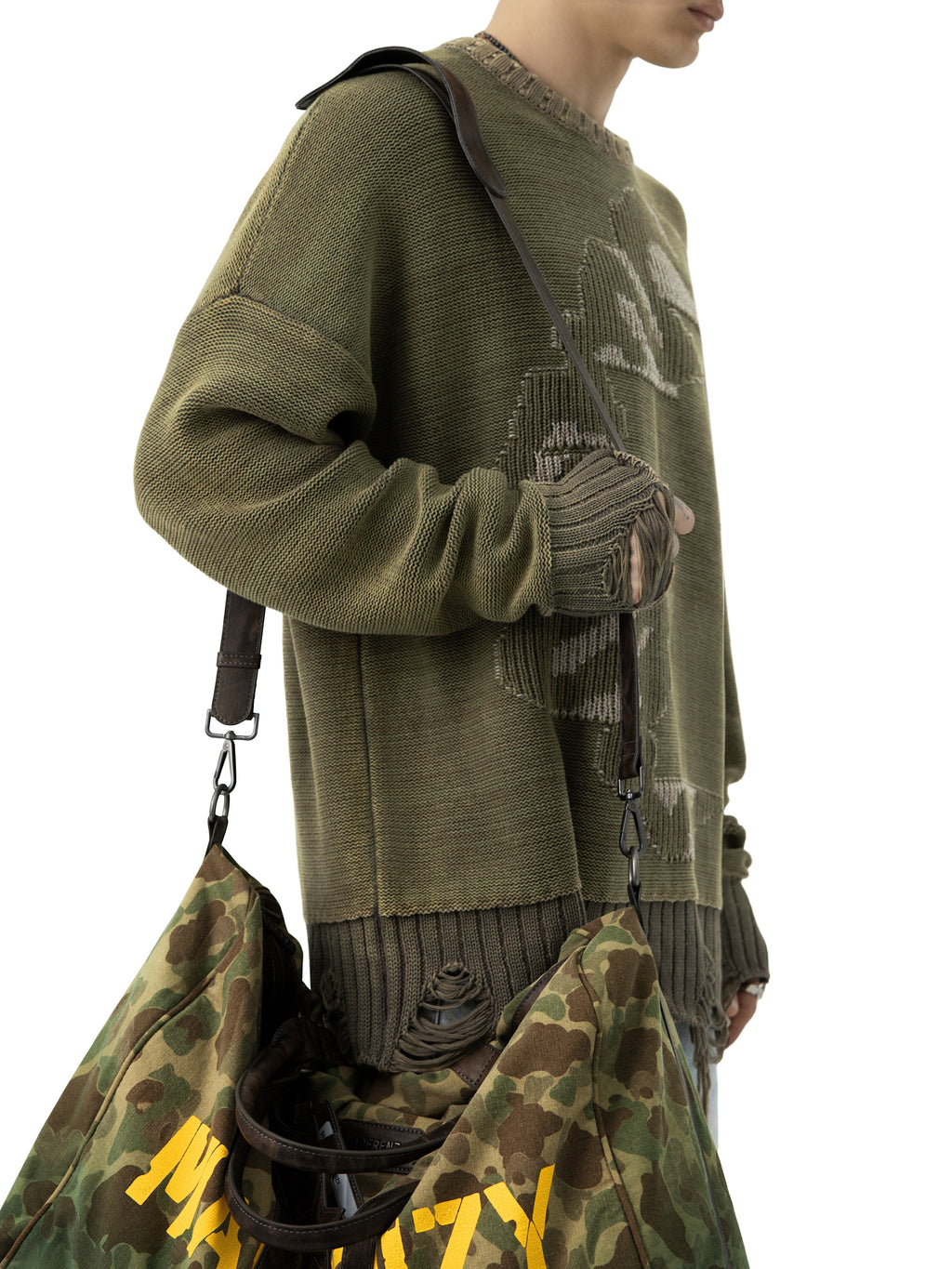 CORTEX Grunge Sweater [khaki]